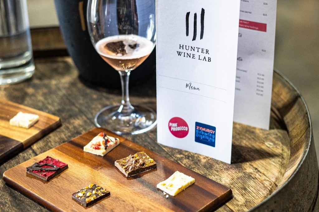 Wine and chocolate tasting Hunter wine lab