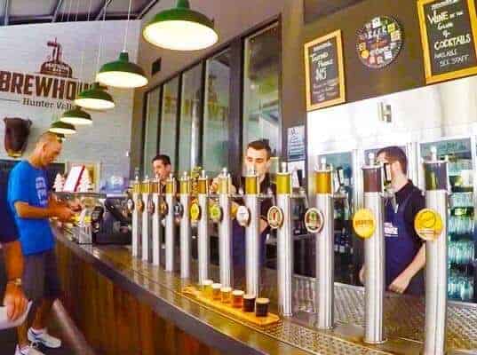 Matilda Bay Brewhouse Beer Taps