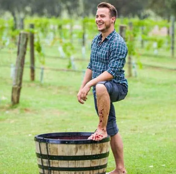 Grape Stomping At Hunter Resort