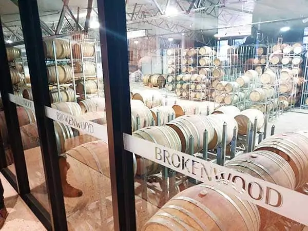 The Barrel Room at Brokenwood Wines Pokolbin